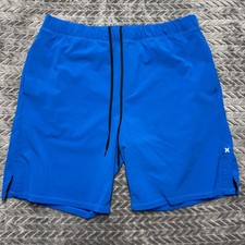 Hurley Phantom Shorts XL Blue Excellent Drawstring Elastic Waist Active 1635