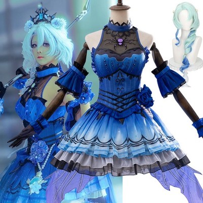 Anime Identity V GRACE Cosplay Outfit Halloween Costume Party Suit Wig Show Gift