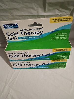 Lucky Super Soft Menthol 4% Pain Relief Gel Muscle Back Arthritis Joints 1.5 oz