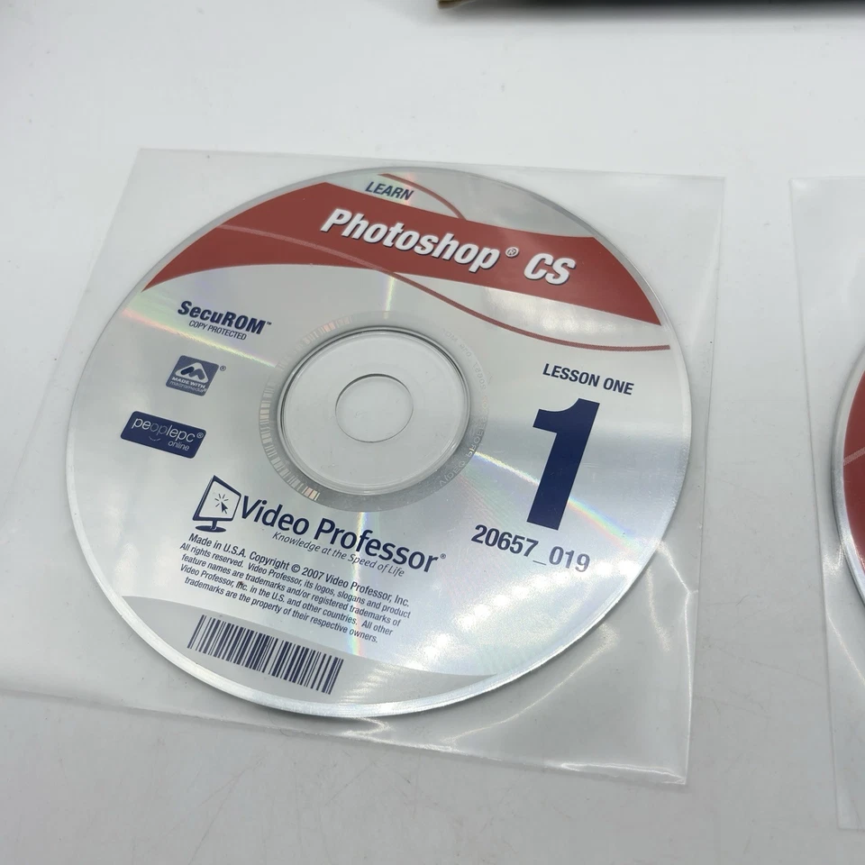 Video Professor Learn PHOTOSHOP PC Software Complete 3 CD Set - Image 4 of 4