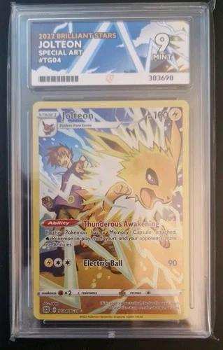 ACE 9 Mint ⚡️ Jolteon ⚡️TG04/TG30 - Brilliant Stars  Pokémon TCG
