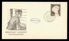 DR WHO 1953 GERMANY FDC WWII PRISONER REMEMBRANCE R64377
