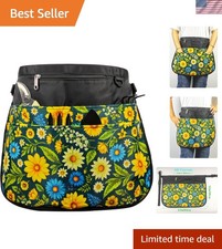 Stylish Waterproof Gardening Apron for Women with Adjustable 7 Pocket Design