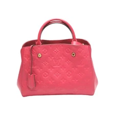 LOUIS VUITTON Handbag 2WAY Bag Montaigne BB Monogram Empreinte M41194 Pink LV