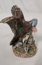 Vintage Austin Nichols Wild Turkey and Poults No. 6 Whiskey Decanter 1984-EMPTY