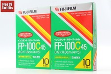2Packs Unused 04/2008 Fuji FujiFilm FP-100C45 Instant Color Film From JAPAN