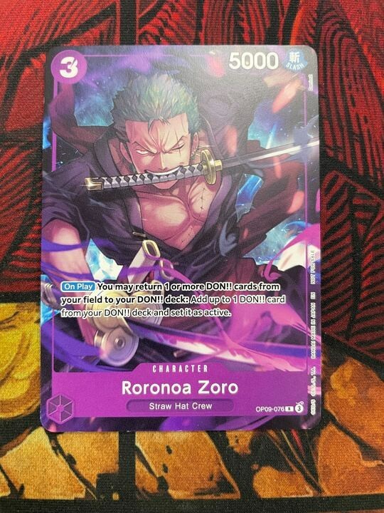 Roronoa Zoro (Welcome Pack Vol. 2) - One Piece Promotion Cards (OP