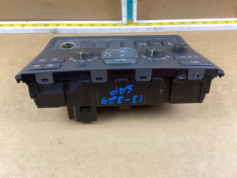 Interruptor de control de temperatura del calentador de aire acondicionado Volvo S80 1999-2000 OEM Foto 3 de 4