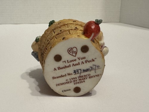 Vintage 1994 Mary Moo Moos "I Love You A Bushel And A Peck" #104264 - Picture 5 of 5