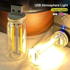 5V Mini LED Touch-Dim Light | Portable USB Rechargeable Night Reading Lamp UK