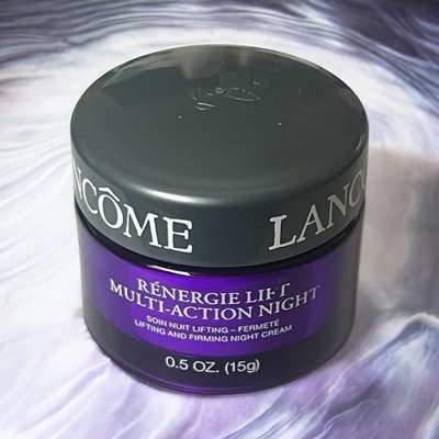 Lancome Renergie Lift Multi Action Night Cream travel size 0.5oz /15g
