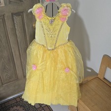 Disney Store LOVELY PRINCESS BELLE Costume Size 4/6
