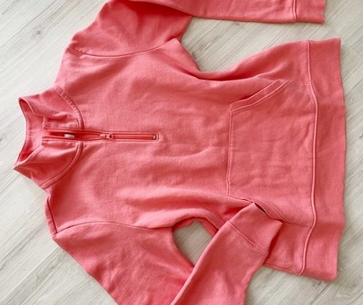Amazon Essentials Damen Sweatshirt Pullover Hoodie Innen angeraut Gr. M lachs
