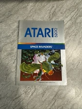 Atari 5200 SPACE INVADERS Instruction Manual  Only 