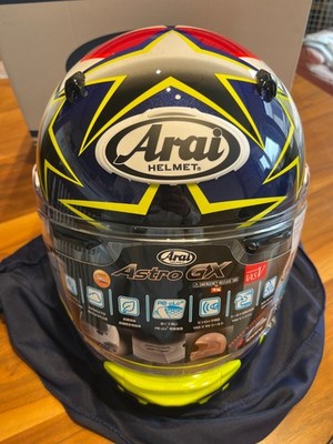 Arai Full face helmet ASTRO-GX [STAR&STRIPE Yellow] Snell JAPAN
