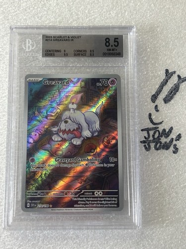Greavard graded BGS 8.5 for sale on eBay