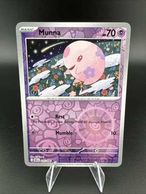Pokemon TCG - Munna - 035/086 (Masterball Holo) - SV: Black Bolt | eBay