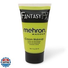 Mehron Makeup Fantasy FX Cream Makeup  Water Based  Halloween  Ogre Green