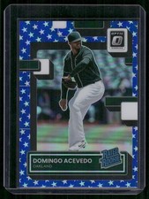 2022 Donruss Optic Rated Rookie Spirit of '76 Prizm /76 Domingo Acevedo