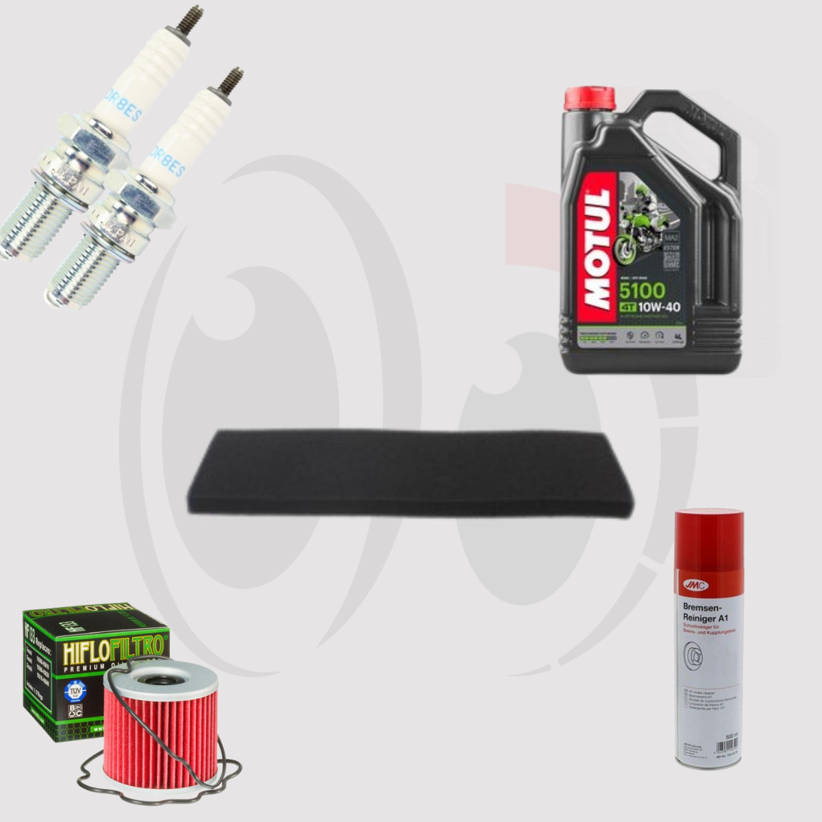 Kit Entretien SUZUKI GS 400 Pack Vidange Moto de 1977 à 1983 Fluide 10w40 4L