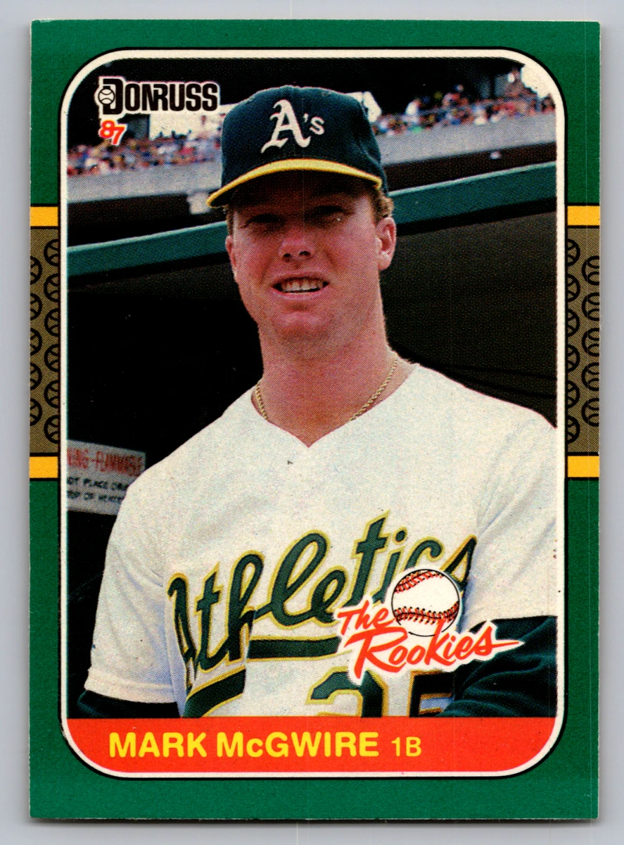 1987 Donruss The Rookies - Mark McGwire #1 for sale | eBay