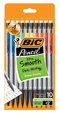 BIC Xtra Smooth Mechanical Pencil, 0.7 mm, 10 Count