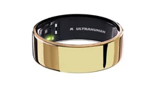 Ultrahuman UHRA-AG-11 Ring AIR Smart Ring, Bionic Gold, 11