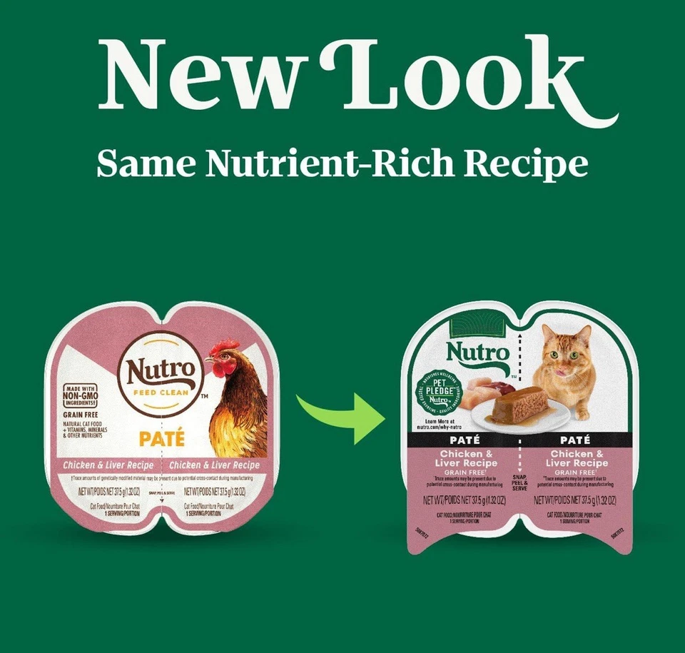 Nutro Products Perfect Portions Grain Free Cat Food Chi EXP 01/27 - Image 2 of 4