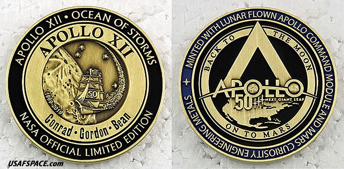 その他 APOLLO LIMITED ver APOLLO 12 - NASA FLOWN METAL- 50th ANNIVERSARY -LIMITED