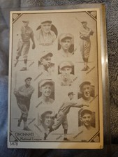 Cincinnati Reds Harry Heilmann Benny Frey Walker 1930 Baseball 4X6 Team Picture