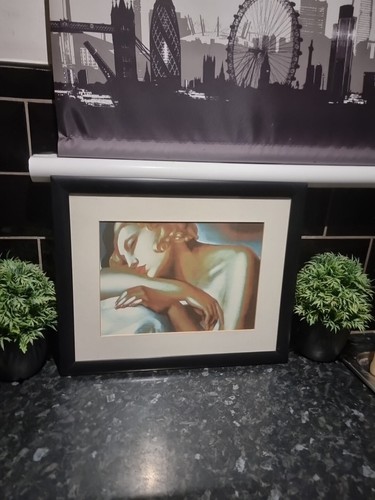Art Deco French Picture , Tamara de Lempicka "The Sleeping Girl" - Picture 5 of 14