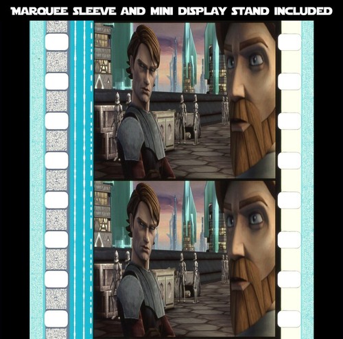 Star Wars : Clone Wars - Anakin and Obi-Wan - 35mm 5 cell film strip 011