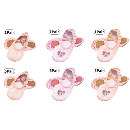 Mujeres Niñas Baile Escenario Danza del Vientre Zapatos Accesorio Ballet Zapatillas Espectáculos - Imagen 3 de 43