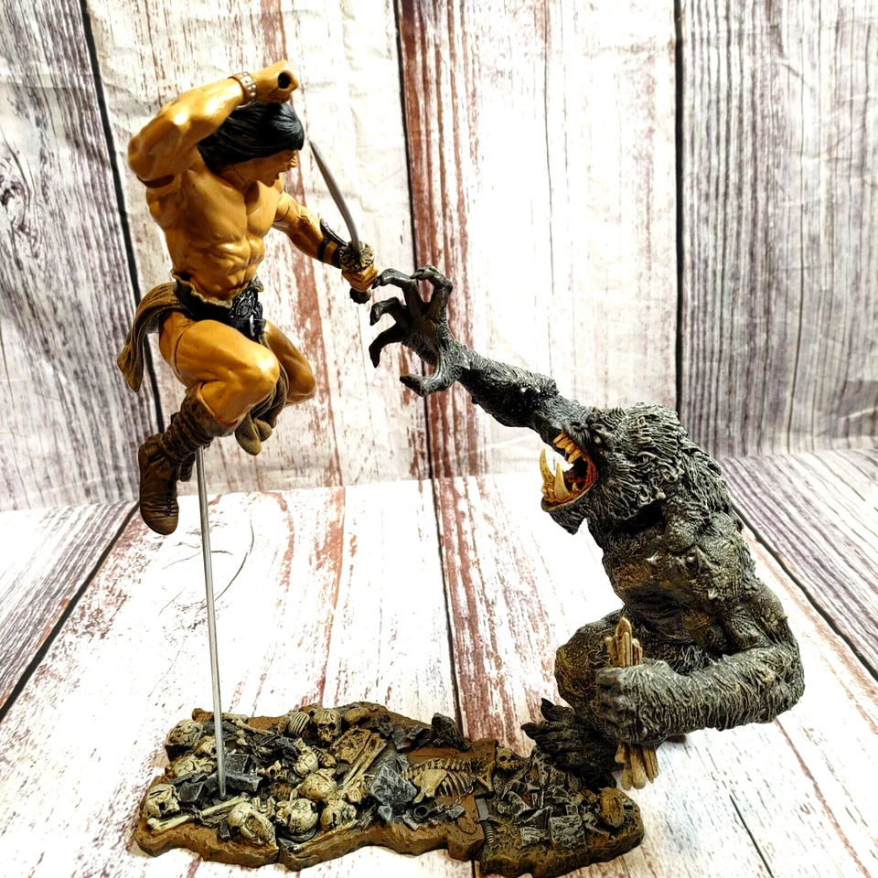 McFarlane Conan the Warrior the Hour of the Dragon + Man-Eating Haunted of The.. - Image 2 of 4