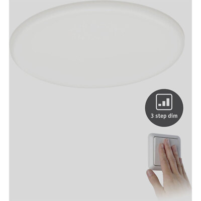 Paulmann 93067 EB Veluna Panel LED Light 17.5W Neutral White Dimmable