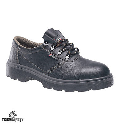 Scarpe Antinfortunistiche Da Lavoro Con Puntale In Acciaio Nero - Foto 2