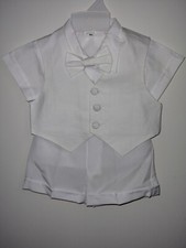 Baby Boy Baptism Christening 4 Pc Outfit Size 6M-New w/out Tags-Fast Shipping