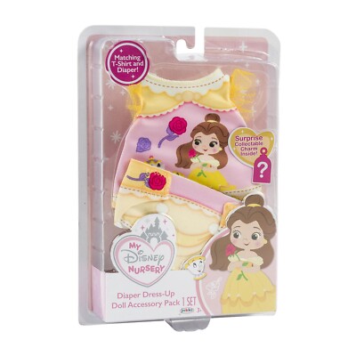 My Disney Nursery Bella Diaper Dress Up Doll Accessory Pack