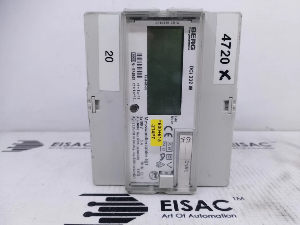 1 PIEZA BERG DCI332W (924942) USADO 90 DÍAS DE GARANTÍA ENVÍO RÁPIDO VÍA DHL O FEDEX Foto 3 de 4