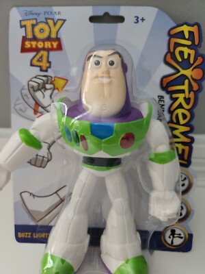NEW Disney Pixar Toy Story 4 Flextreme Bendable Figure CHUNKY  7'' Buzz Lightyear
