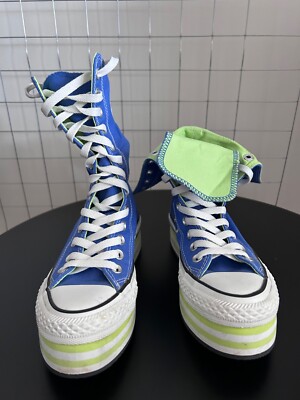 CONVERSE Allstar Platform Sneaker Blau 35