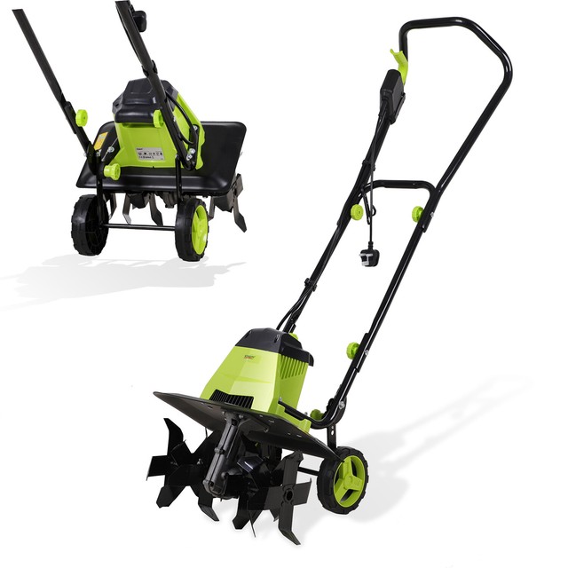 1500w Electric Garden Gear Cultivator Rotavator Tiller Soil Powerful 6 Blade for sale online eBay