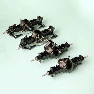 Differentialachse Aus Metall 8X8 Für 1/14 Tamiya Truck Scania 770s Actros Man