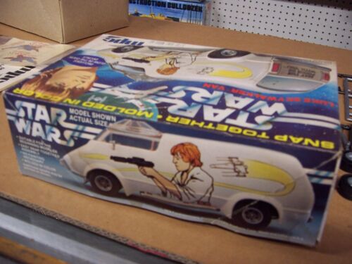 vintage star wars luke skywalker van model kit,mpc,rare,1977,mini van - Bild 9 von 10