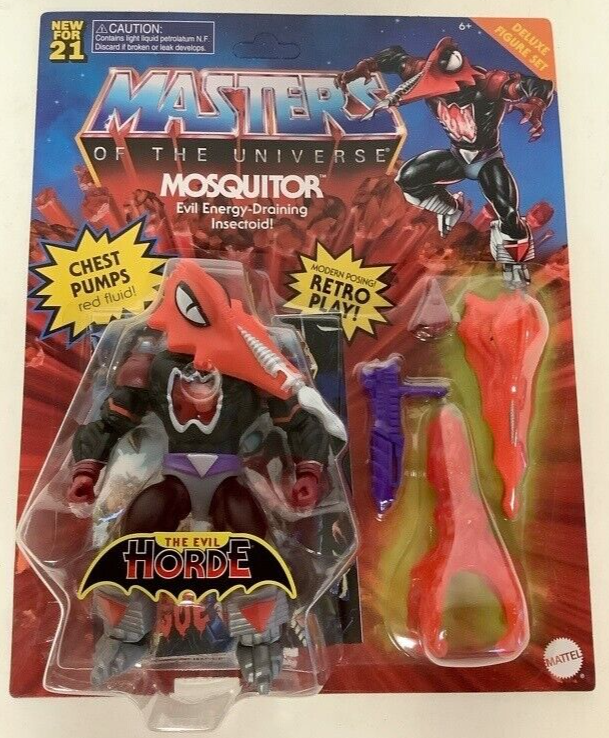 NEW Mattel GYY33 Masters of the Universe Origins Deluxe MOSQUITOR Action Figure