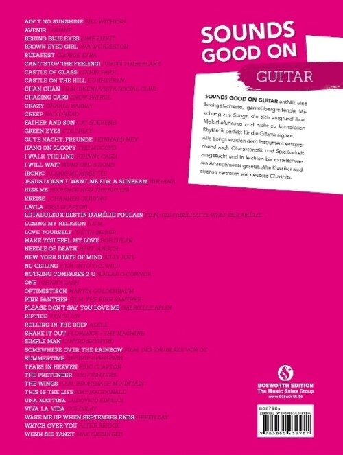 Thumbnail - Sounds Good On Guitar | 50 Songs Created For The Guitar | Bosworth