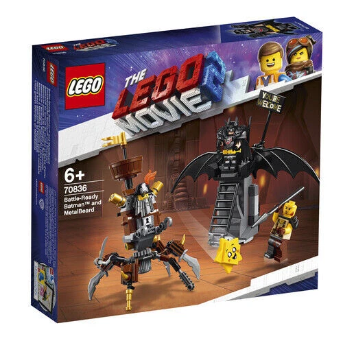 LEGO The LEGO Movie 2: Einsatzbereiter Batman und Eisenbart 70836 Bausteine Neu - Bild 1 von 1