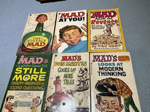 LOT OF 40 MAD paperback books - vintage 1960’s 70’s Some First Printings - Picture 10 of 13