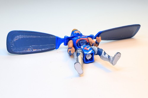 Vintage Z'Neth 5" Galoob Dragon Flyz Zneth LGTI Blue Action Figurine 1995 - Picture 9 of 12