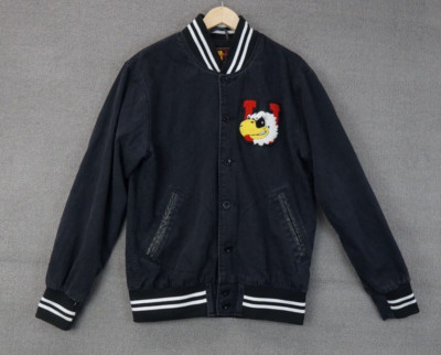 Undefeated Button up Varsity Jacket Black Size L